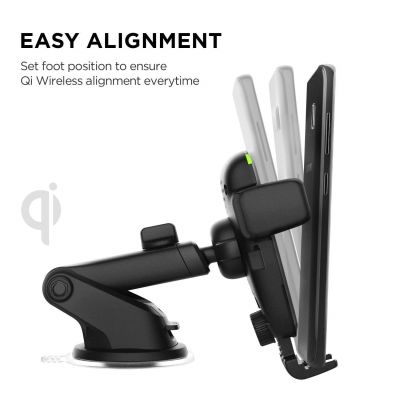 iOttie Easy One Touch 4 Qi Wireless Fast Charge Car Mount