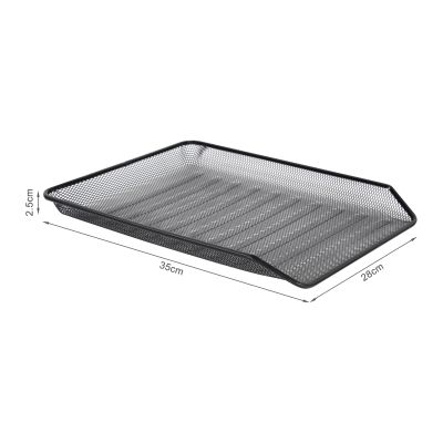 Desk Organiser File Tray Storage Rack 3 Tier