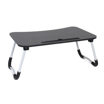 Portable Anti-Slip Laptop Desk Laptop Tray Table - Black