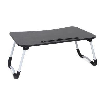 Portable Anti-Slip Laptop Desk Laptop Tray Table - BLACK