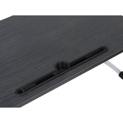 Portable Anti-Slip Laptop Desk Laptop Tray Table - Black