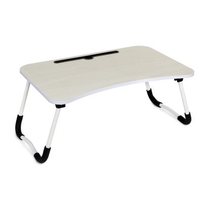 Portable Anti-Slip Laptop Desk Laptop Tray Table - White