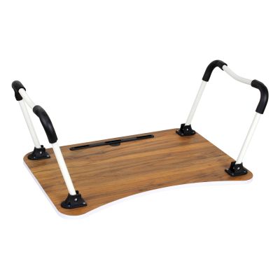 Portable Anti-Slip Laptop Desk Laptop Tray Table - White