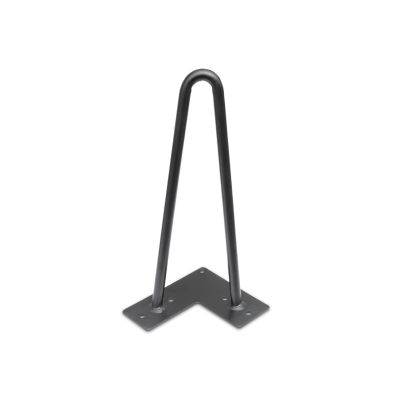25CM Hairpin Table Leg 2 Rod Steel Metal 4PCS Set