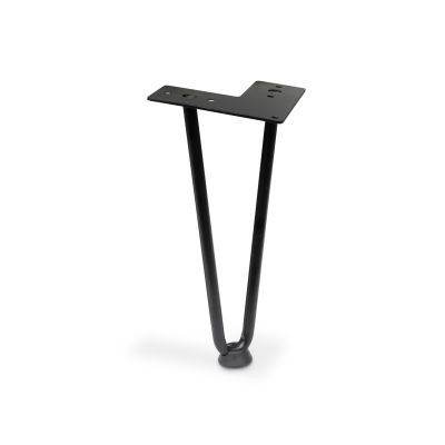 25CM Hairpin Table Leg 2 Rod Steel Metal 4PCS Set