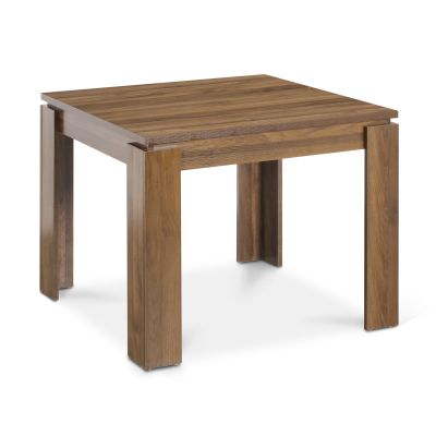 AZAR Dining Table Square 90 x 90cm - WALNUT
