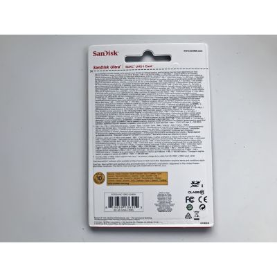 SD Card SanDisk Ultra 128GB SDXC Memory Card