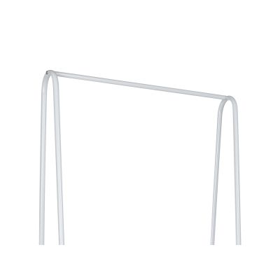Metal Clothes Rack Stand - WHITE