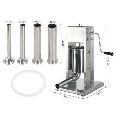 3L Stainless Steel Vertical Sausage Stuffer