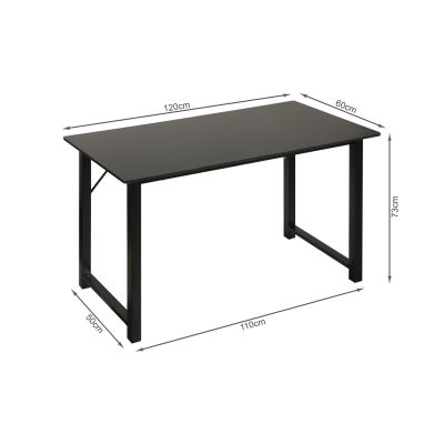 RYLEE 120cm Study Desk - BLACK