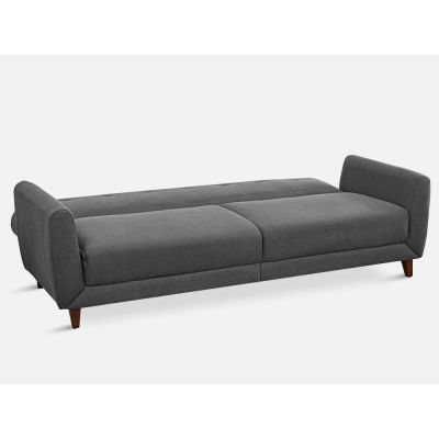 MUNICH 3-Seater Sofa Bed DARK GREY