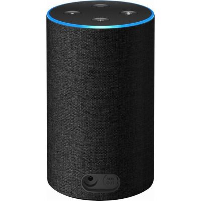 Amazon Echo 2nd Generation Smart Bluetooth Speaker - Charcoal Black