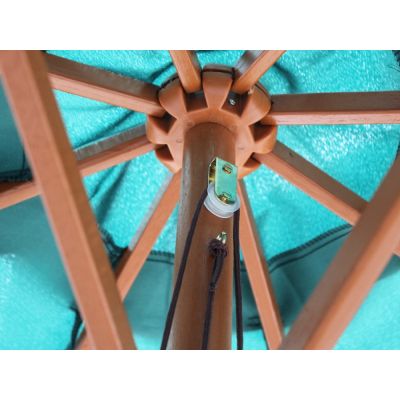 Outdoor Garden Patio Market Sun Umbrella - GREEN