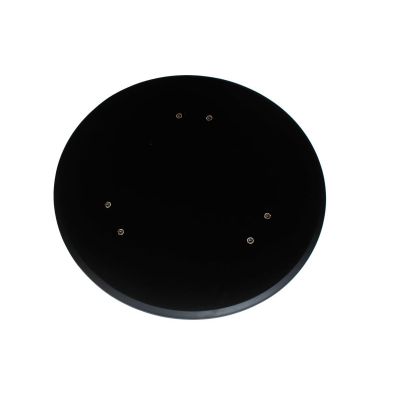 FINLEY Dining Table Round 60x70cm BLACK