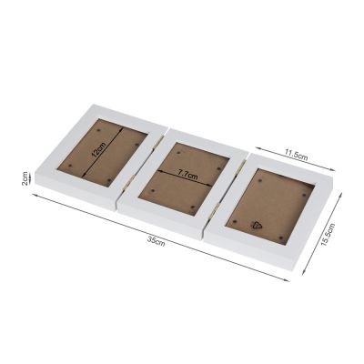Baby Handprint Footprint Clay Photo Frame Kit