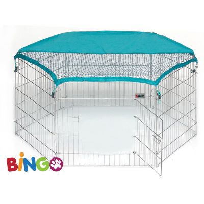 BINGO - Dog Pet Play Pen with COVER 60 x 63CM - 6pcs