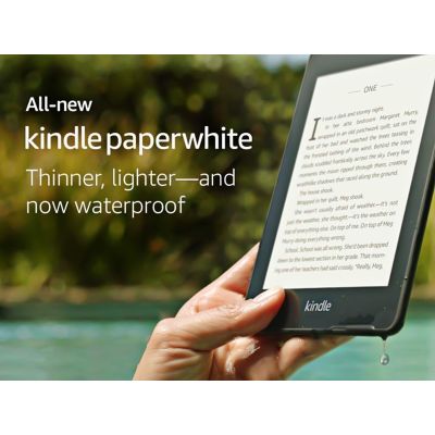 All-New Kindle Paperwhite 4 Waterproof 32GB E-reader