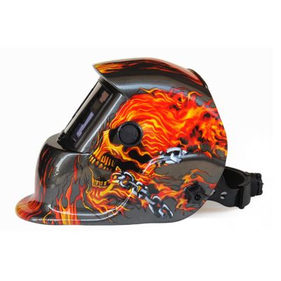 Solar Auto Darkening Welding Helmet - BLACK