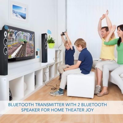 Mpow 2 in 1 Bluetooth 4.1 Dual Link Receiver and Transmitter