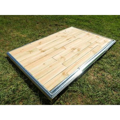 TOUGHOUT Garden Shed Wooden Floor Kit