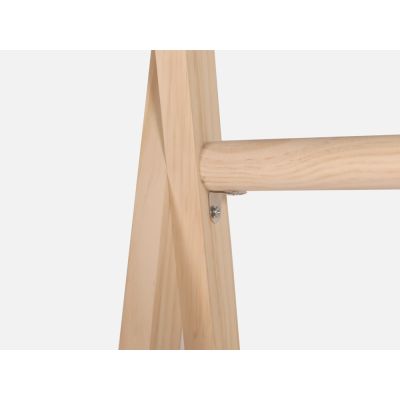 MALOMBE Wooden Clothes Rack Hanger - OAK