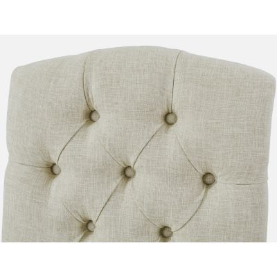 LAYLA 2PCS Upholstered Dining Chair - BEIGE
