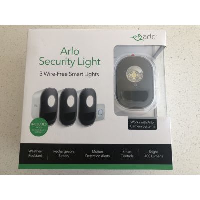 Netgear Arlo Wire-Free Smart LED Security Light Kit - 3 Lights