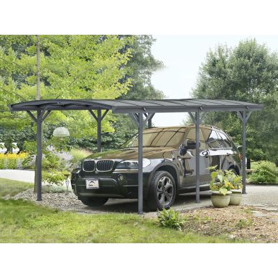 Toughout Patio Carport Canopy Curved Roof 5.06m x 3m