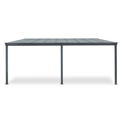 Toughout Patio Canopy Roof 4.96m x 3m - Charcoal Grey