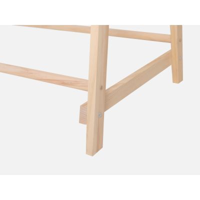 MALOMBE Wooden Clothes Rack Hanger - OAK