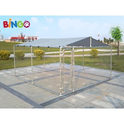 BINGO Dog Kennel and Run 2.3x2.3x1.2m With Roof