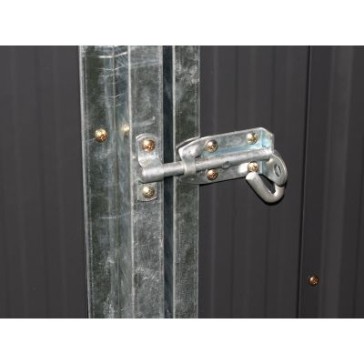 TOUGHOUT Garden Shed 1.94M x 1.19M x 1.98M BLACK