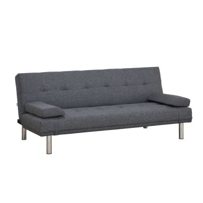 DENVER 3-Seater Sofa Bed GREY
