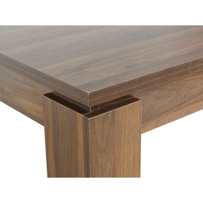 Azar Dining Table Rectangle 160 x 80cm - Walnut