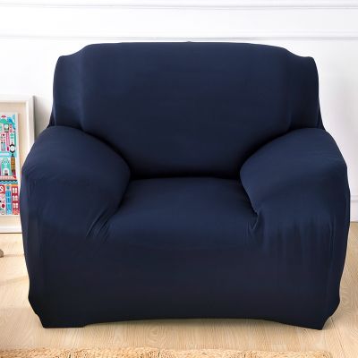 Single Seater Sofa Couch Cover 90-140cm - Navy