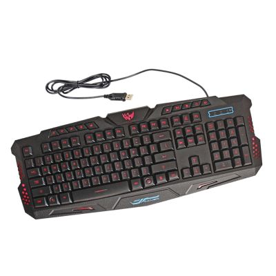 LED Backlight USB Gaming Keyboard