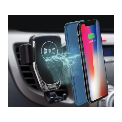 QI Wireless Car Charger Holder Gravity Car Charge Phone Mount
