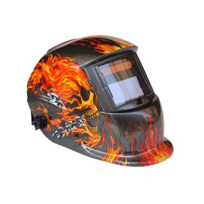 Solar Auto Darkening Welding Helmet - BLACK