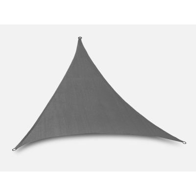 TOUGHOUT Shade Sail Triangle 5m x 5m x 5m - CHARCOAL