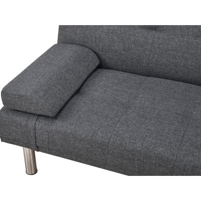 DENVER 3-Seater Sofa Bed GREY