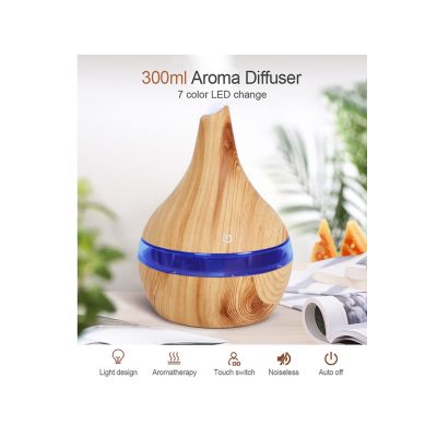 Ultrasonic Aroma Diffuser Aromatherapy Humidifier - MAPLE