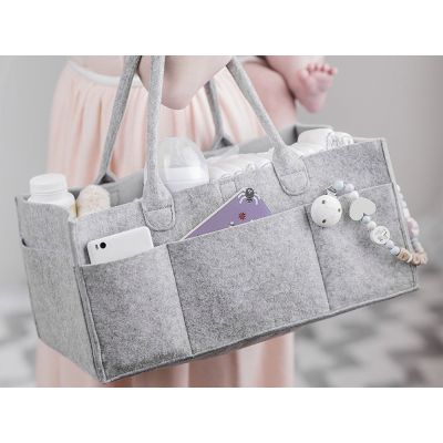 Nappy Bag Baby Diaper Caddy Organiser Shower Basket