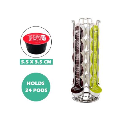 Dolce Gusto 24 Pods Coffee Capsule Holder Stand Rack