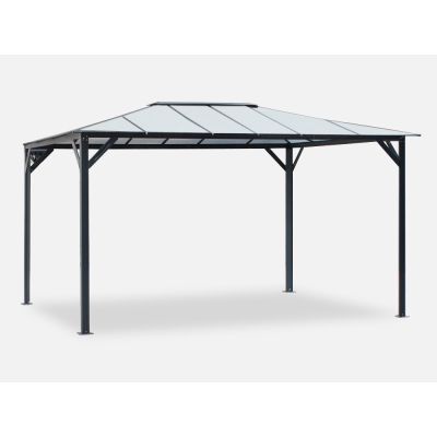 TOUGHOUT Patio Gazebo Aluminium Hardtop Gazebo 4x3M