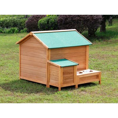 BINGO Wooden Dog House