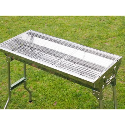 Stainless Steel Charcoal BBQ Grill