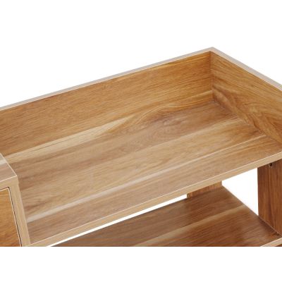 PUKAKI 7 Tiers Shoe Rack Organiser Shelf - OAK