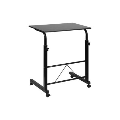 60 x 40cm Adjustable Laptop Stand Table - Black