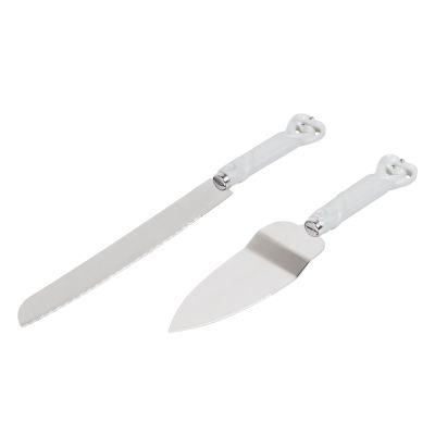 Wedding Cake Knife And Server Set