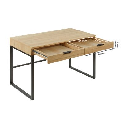 Ocala 120cm Computer Desk - Oak